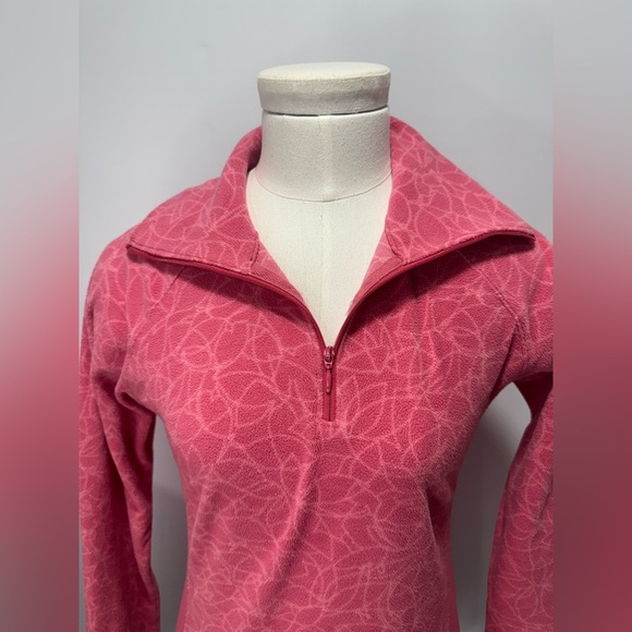 Columbia Sweater Women's XS Quarter 1/4 Zip Fleece Pullover Gorpcore Pink - Picture 5 of 11